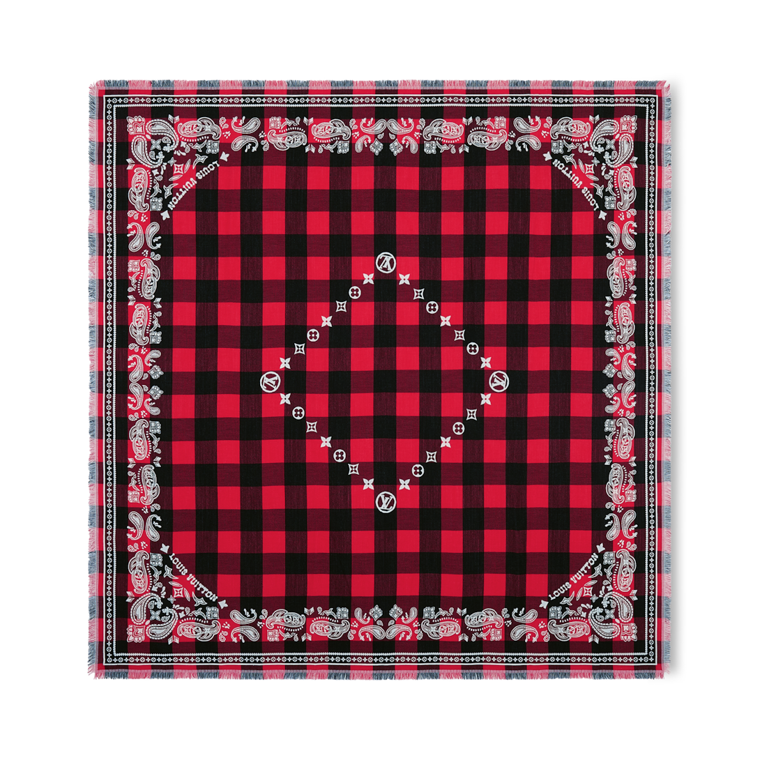 Damier Buffalo Stole S00 - Accessories | LOUIS VUITTON